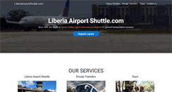 Desktop Screenshot of liberiaairportshuttle.com